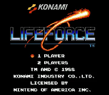 Life Force (USA) (Rev 1) screen shot title